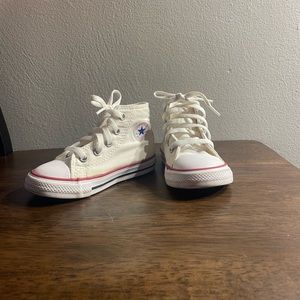 High Top White Converse